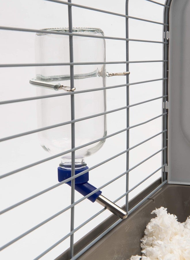 Lixit Glass Water Bottles for Rabbits, Ferrets, Small Birds, Guinea Pigs, Rats, Hamsters and Other Pets (16oz) - Image 4